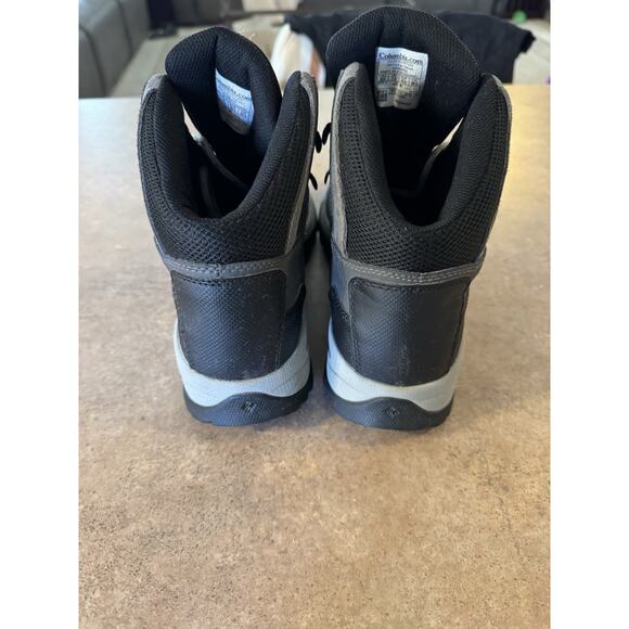 Columbia Newton Ridge Plus Waterproof Hiking Boots Charcoal Women's Size 9.5 - Picture 7 of 11